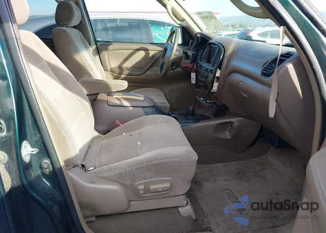 2001 Toyota Sequoia Sr5 V8 from USA, damaged, VIN 5TDBT44A11S011100